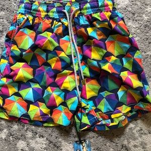 Never worn men’s swim trunks with tag